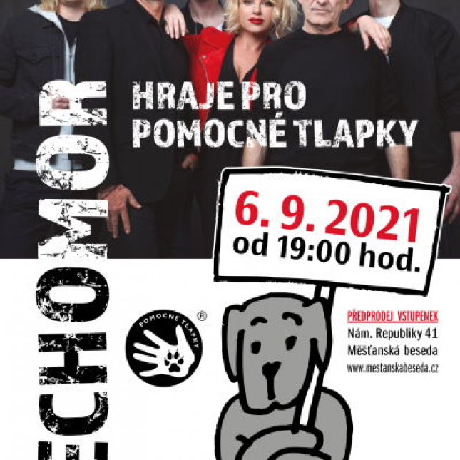 Čechomor hraje pro Pomocné tlapky 6. 9. 2021