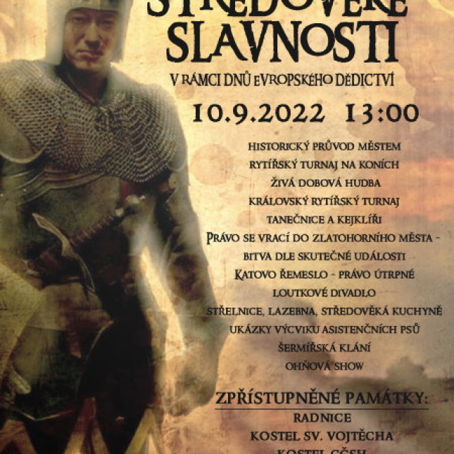 Středověké slavnosti v Jílovém u Prahy