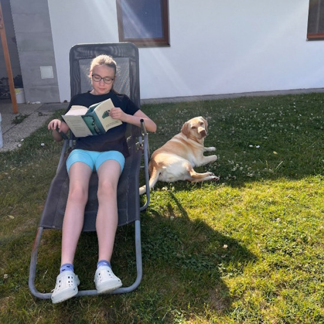 Lucky je miláčkem celé rodiny