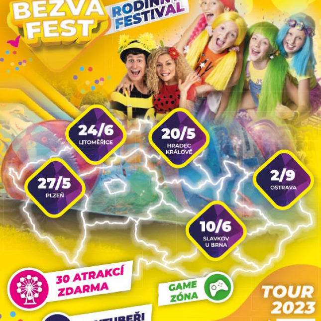 Rodinný festival Bezva fest