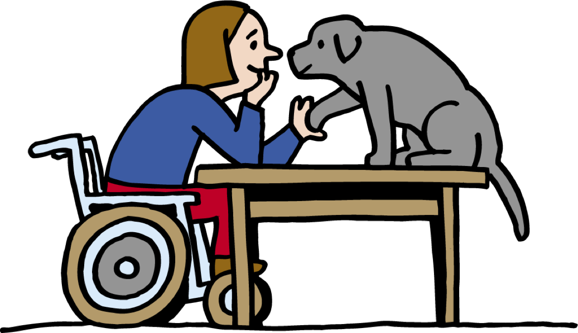 Helping and therapy dogs